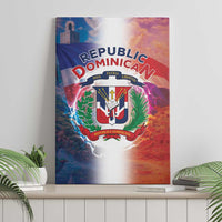 Dominican Republic Canvas Wall Art Happy Independence Day