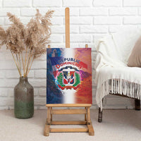 Dominican Republic Canvas Wall Art Happy Independence Day