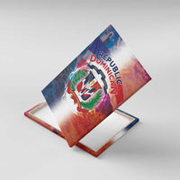 Dominican Republic Canvas Wall Art Happy Independence Day
