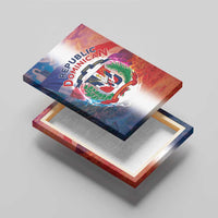 Dominican Republic Canvas Wall Art Happy Independence Day