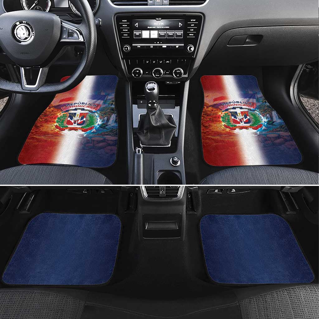 Dominican Republic Car Mats Happy Independence Day