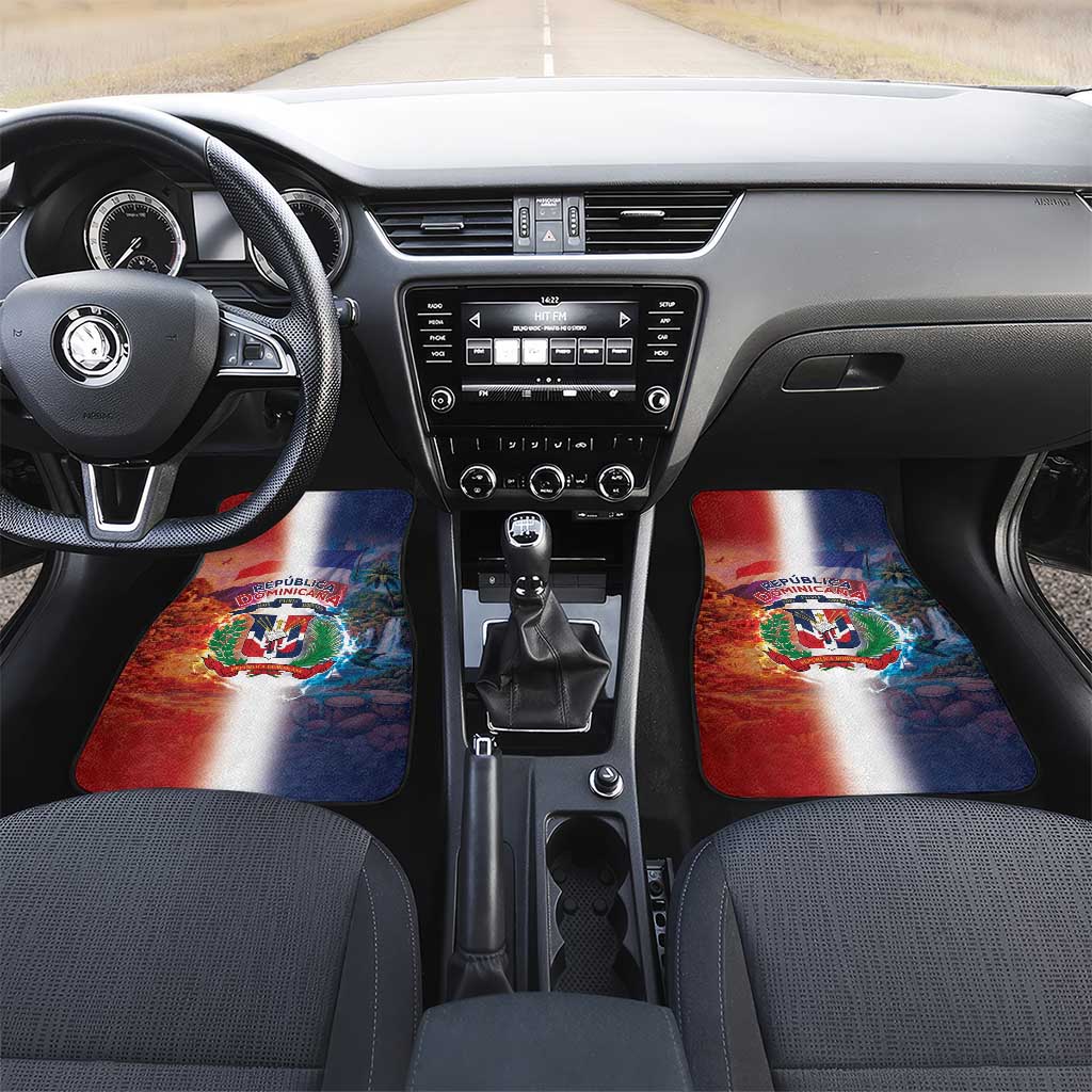 Dominican Republic Car Mats Happy Independence Day