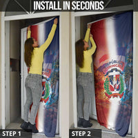 Dominican Republic Door Cover Happy Independence Day