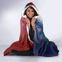 Dominican Republic Hooded Blanket Happy Independence Day