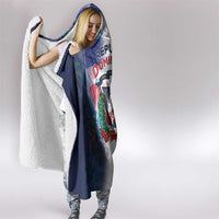 Dominican Republic Hooded Blanket Happy Independence Day