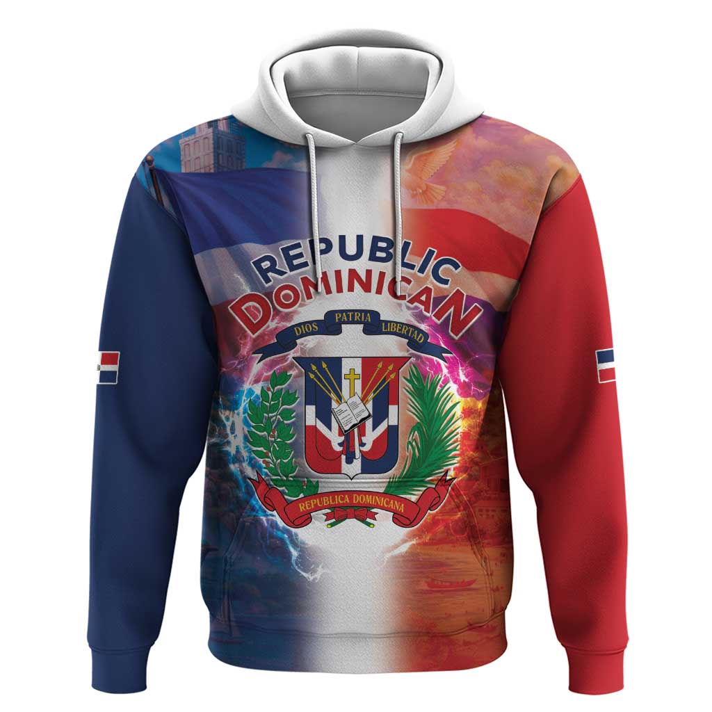 Dominican Republic Hoodie Happy Independence Day