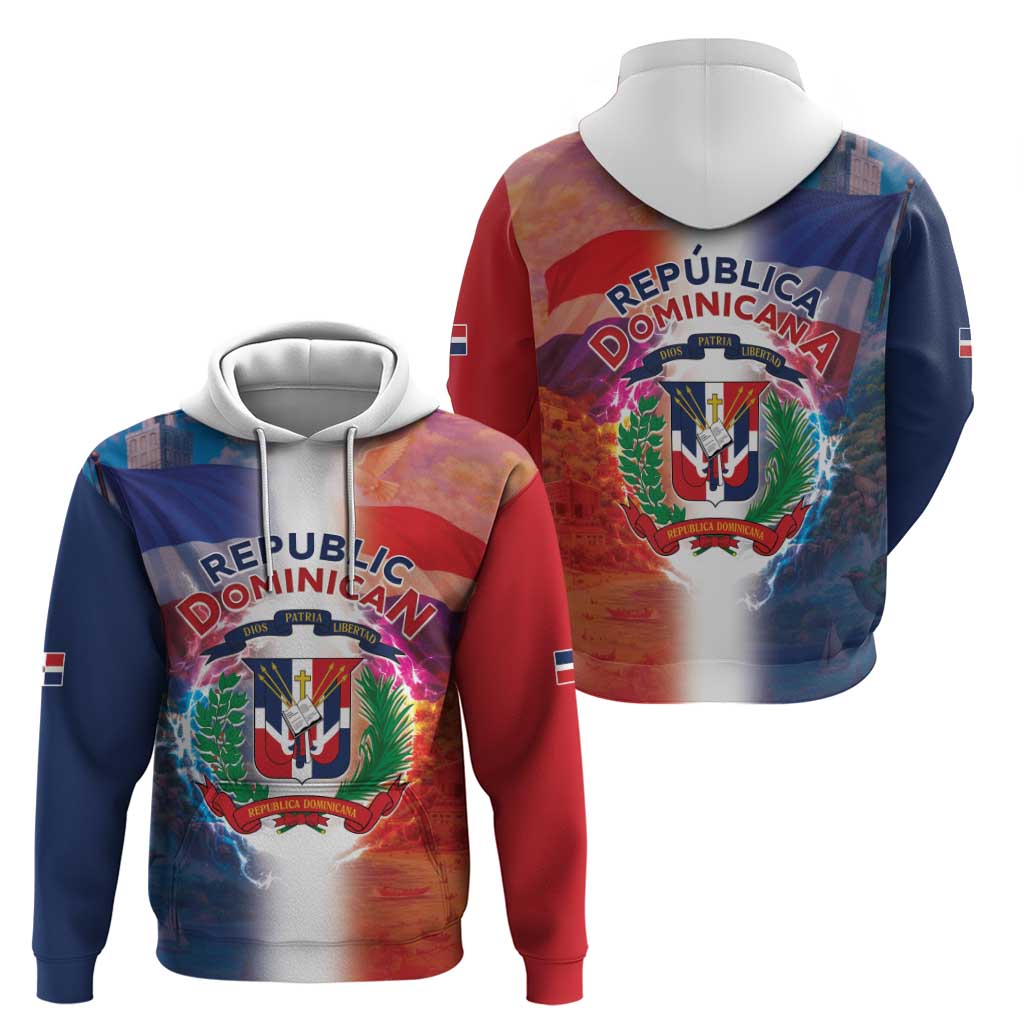 Dominican Republic Hoodie Happy Independence Day