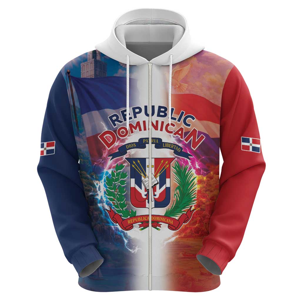 Dominican Republic Hoodie Happy Independence Day