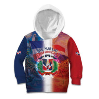 Dominican Republic Kid Hoodie Happy Independence Day