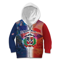 Dominican Republic Kid Hoodie Happy Independence Day