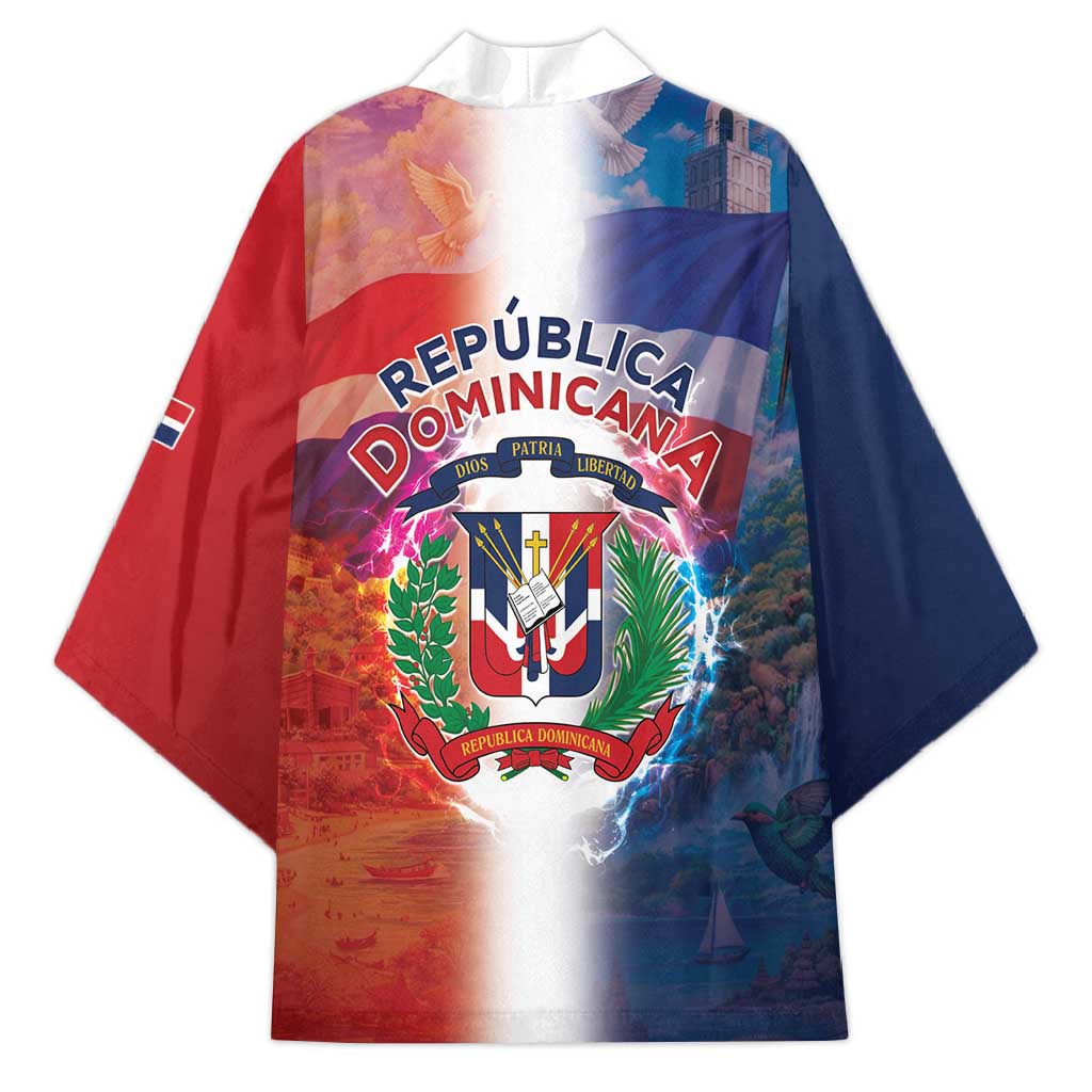 Dominican Republic Kimono Happy Independence Day