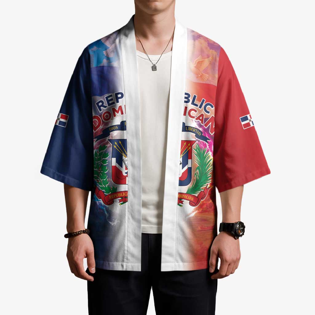 Dominican Republic Kimono Happy Independence Day