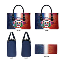 Dominican Republic Leather Bag Happy Independence Day
