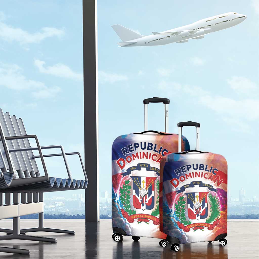 Dominican Republic Luggage Cover Happy Independence Day