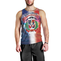 Dominican Republic Men Tank Top Happy Independence Day