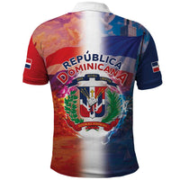 Dominican Republic Polo Shirt Happy Independence Day