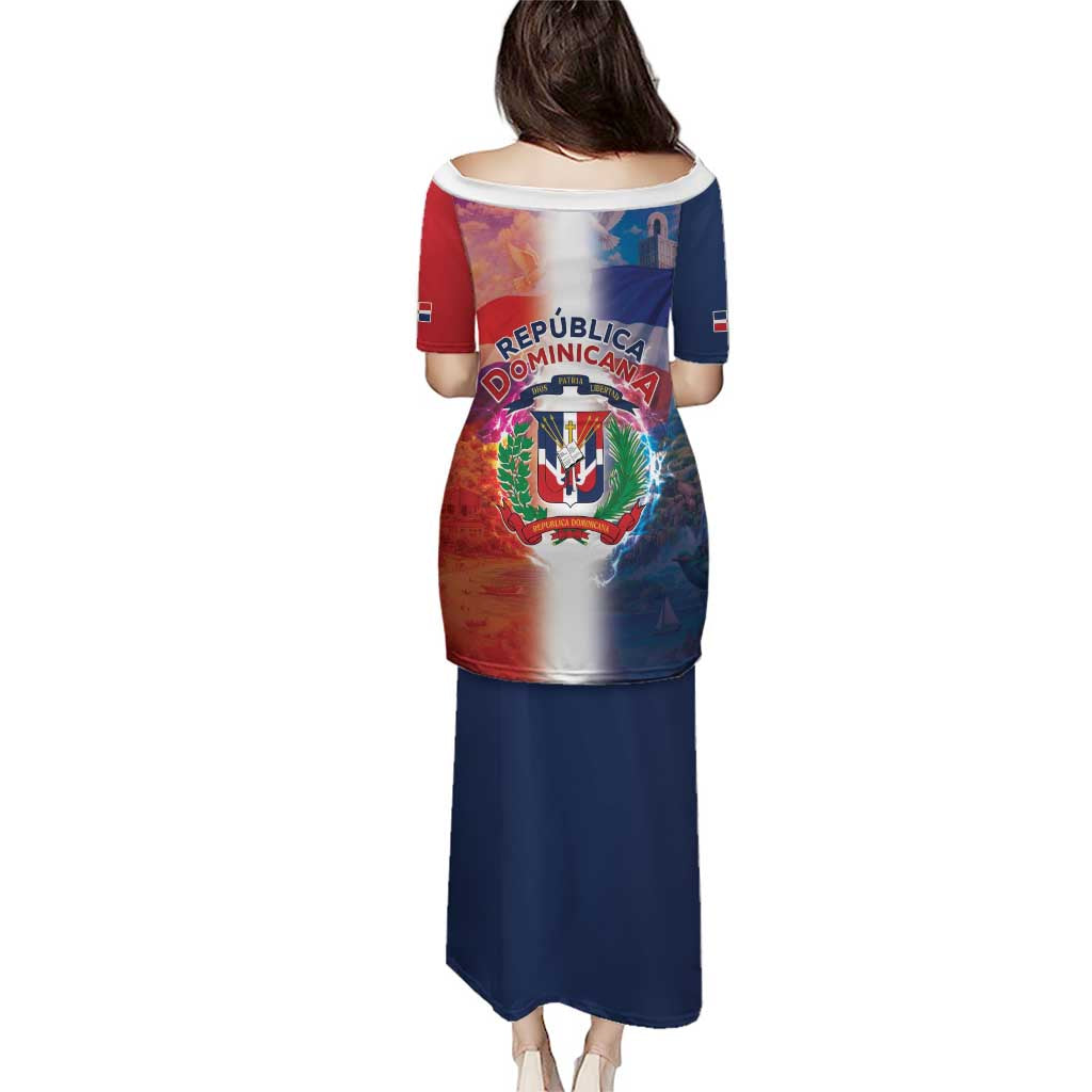 Dominican Republic Puletasi Happy Independence Day