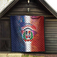 Dominican Republic Quilt Happy Independence Day