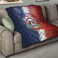 Dominican Republic Quilt Happy Independence Day