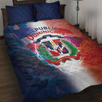 Dominican Republic Quilt Bed Set Happy Independence Day