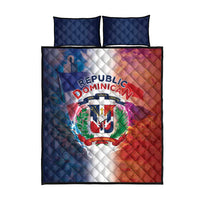 Dominican Republic Quilt Bed Set Happy Independence Day