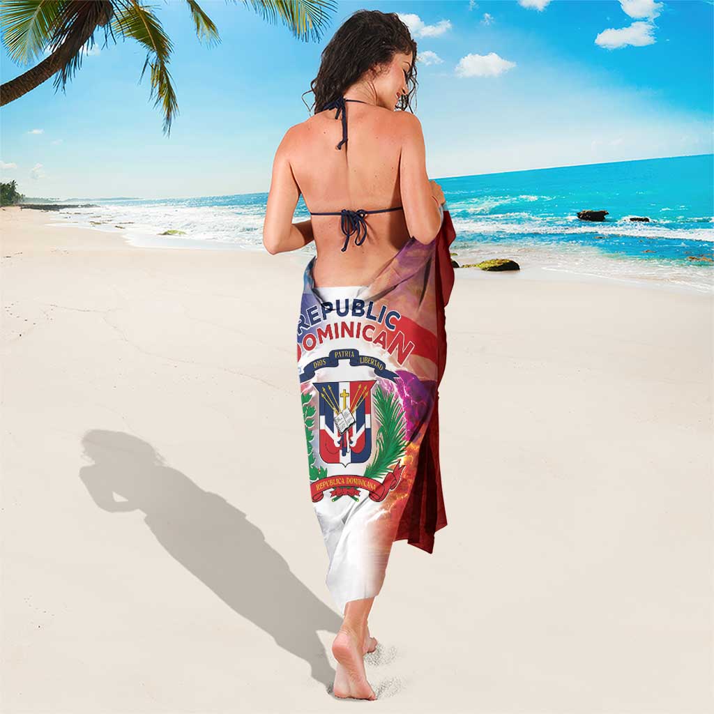 Dominican Republic Sarong Happy Independence Day