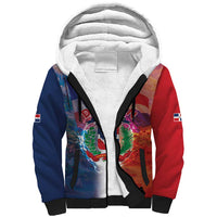 Dominican Republic Sherpa Hoodie Happy Independence Day