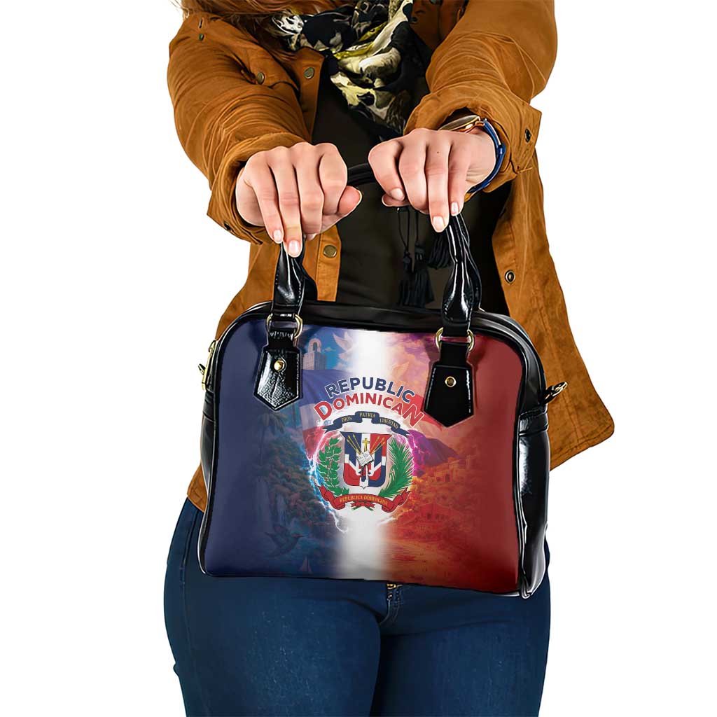 Dominican Republic Shoulder Handbag Happy Independence Day