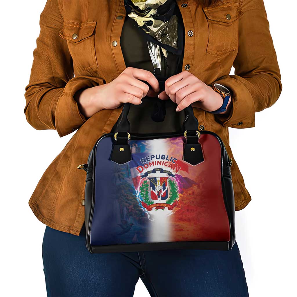 Dominican Republic Shoulder Handbag Happy Independence Day