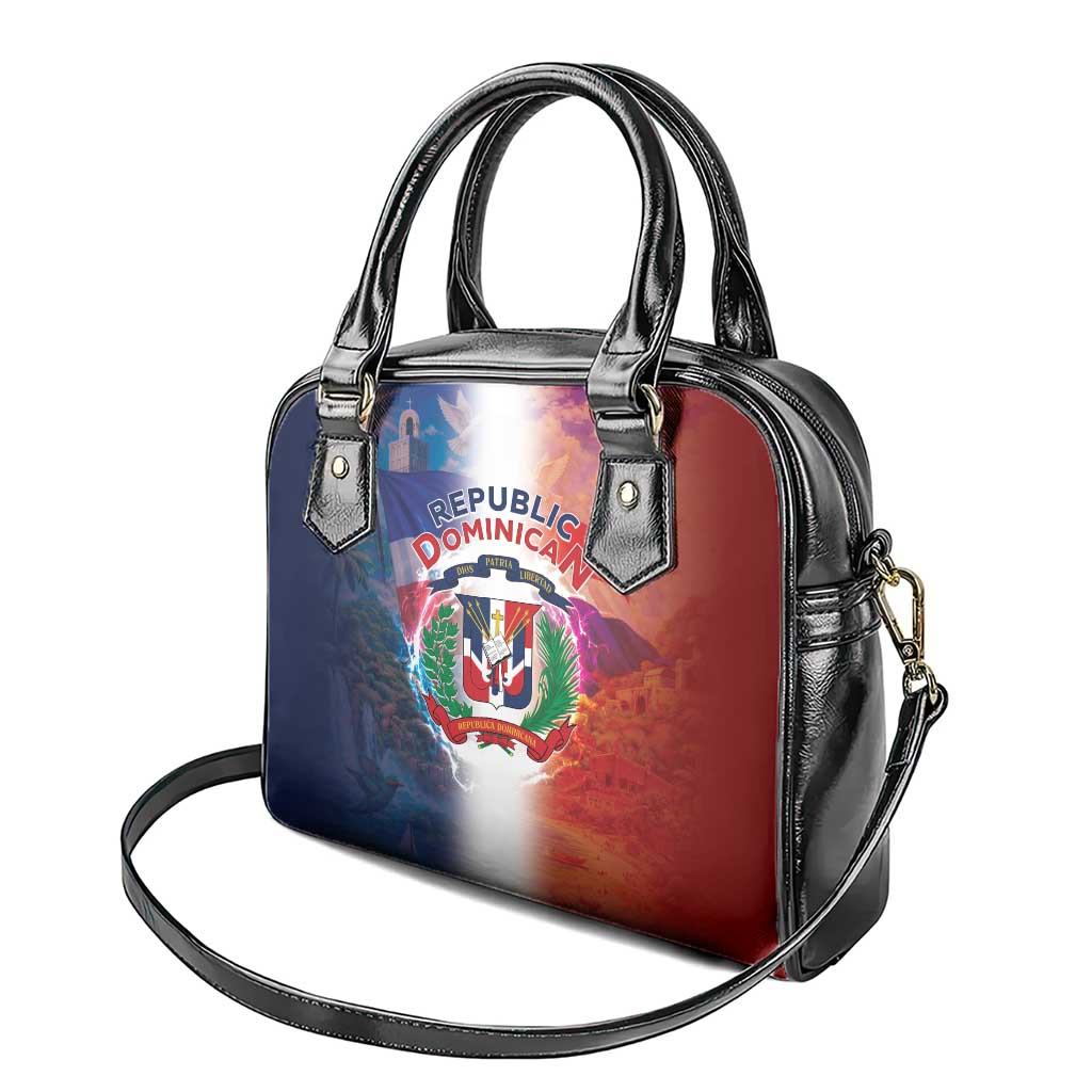 Dominican Republic Shoulder Handbag Happy Independence Day