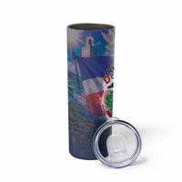 Dominican Republic Skinny Tumbler Happy Independence Day
