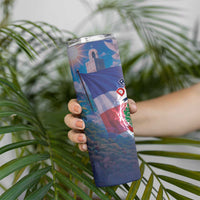 Dominican Republic Skinny Tumbler Happy Independence Day