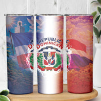 Dominican Republic Skinny Tumbler Happy Independence Day