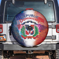 Dominican Republic Spare Tire Cover Happy Independence Day