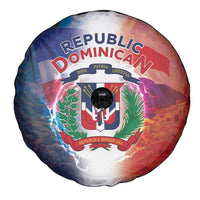 Dominican Republic Spare Tire Cover Happy Independence Day