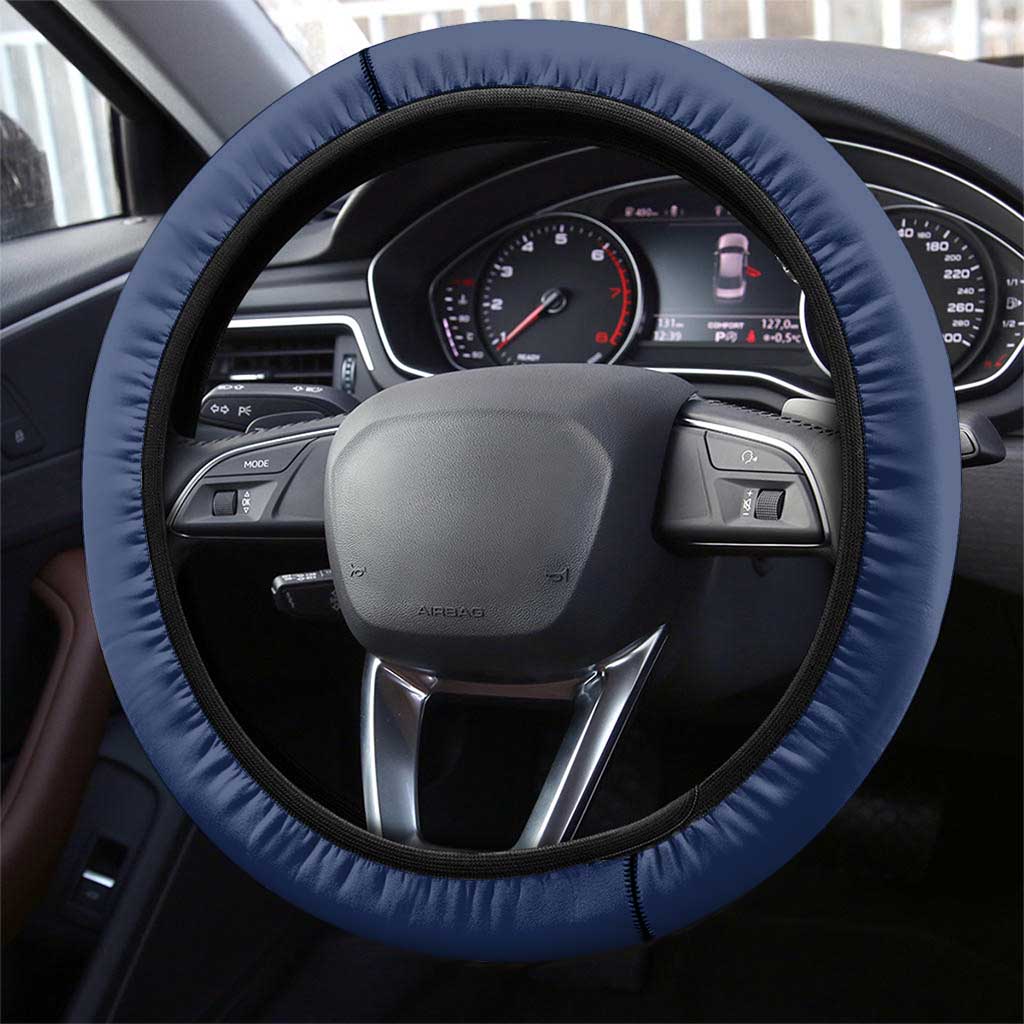 Dominican Republic Steering Wheel Cover Happy Independence Day