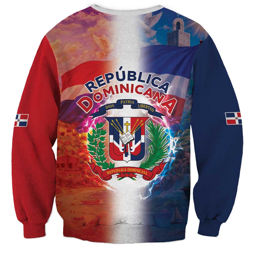 Dominican Republic Sweatshirt Happy Independence Day
