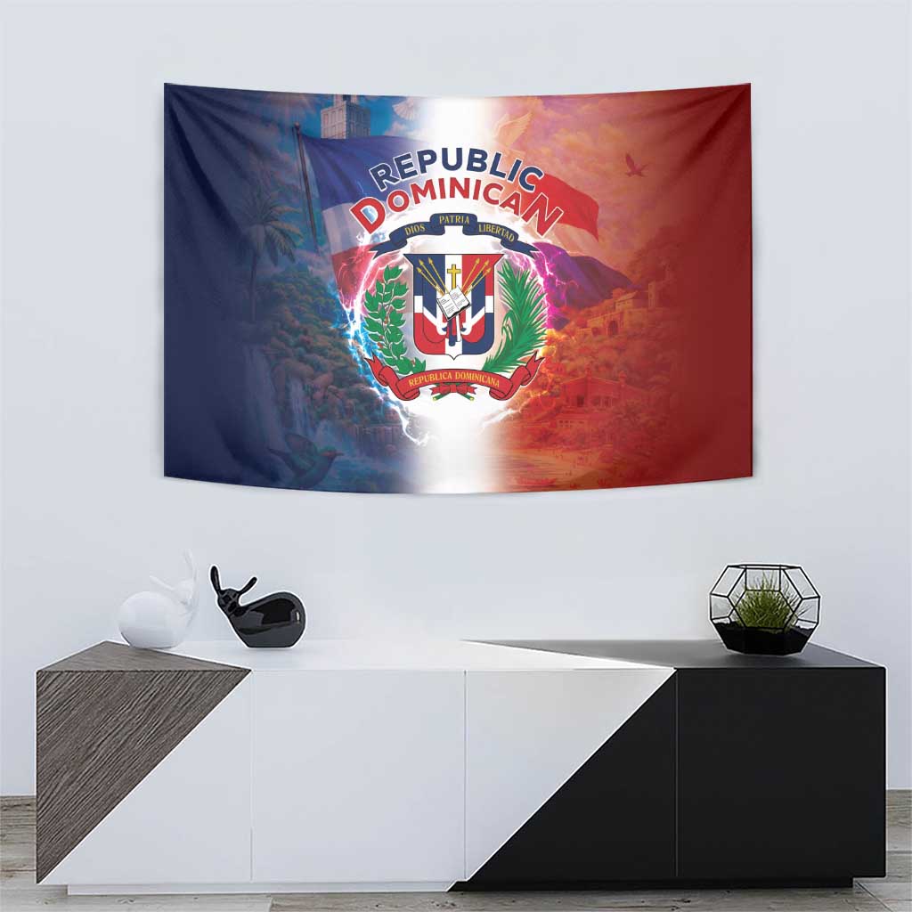 Dominican Republic Tapestry Happy Independence Day