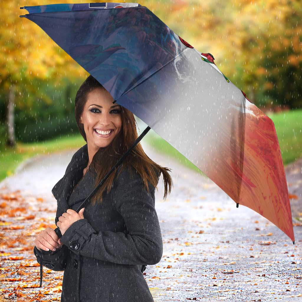 Dominican Republic Umbrella Happy Independence Day
