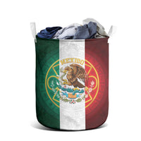 Mexico Aztec Laundry Basket Flag Style