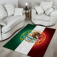 Mexico Aztec Area Rug Flag Style