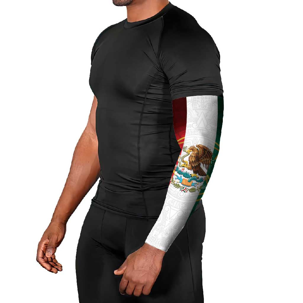 Mexico Aztec Arm Sleeves Flag Style