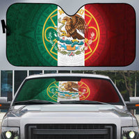 Mexico Aztec Auto Sun Shade Flag Style