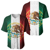 Mexico Aztec Baseball Jersey Flag Style