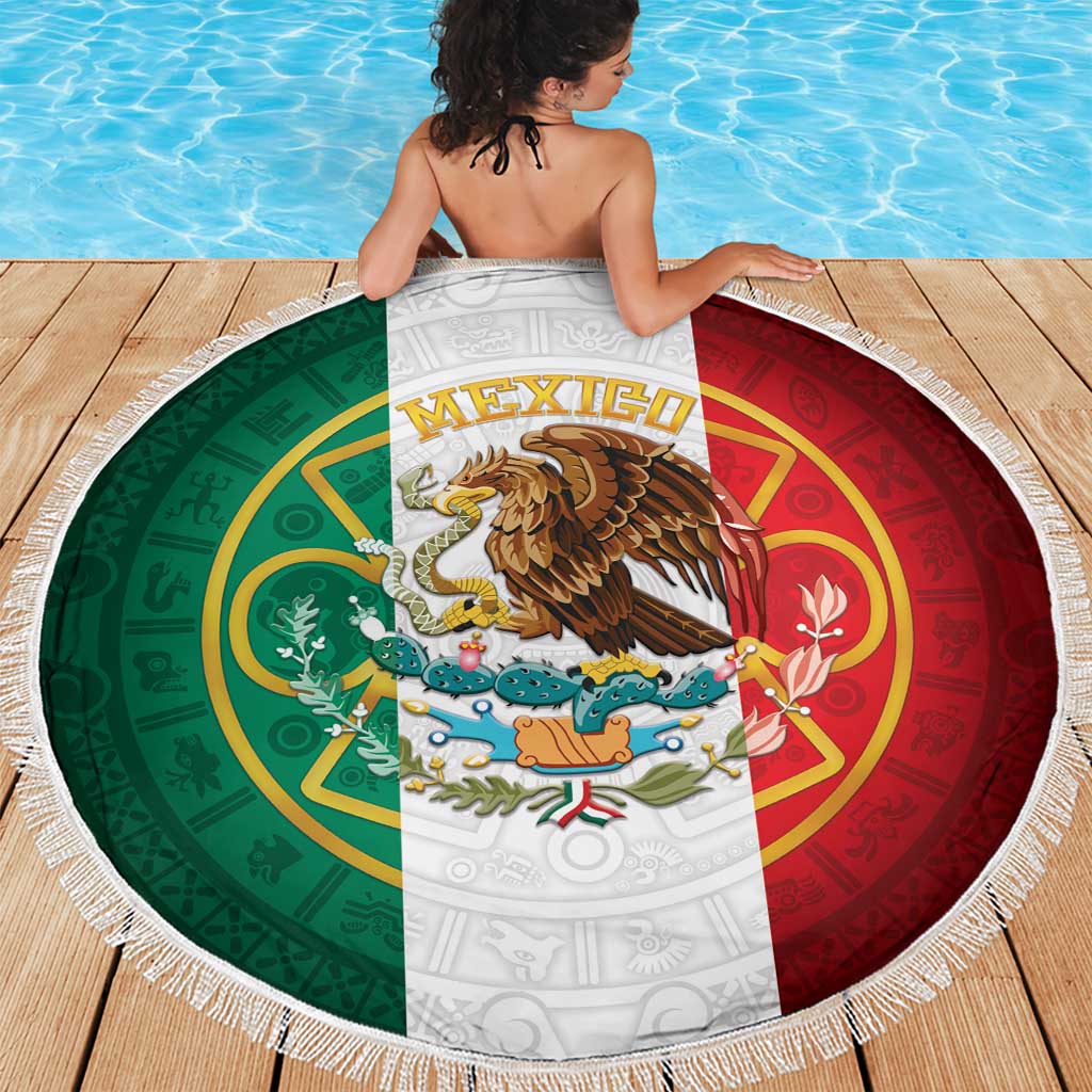 Mexico Aztec Beach Blanket Flag Style