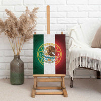 Mexico Aztec Canvas Wall Art Flag Style
