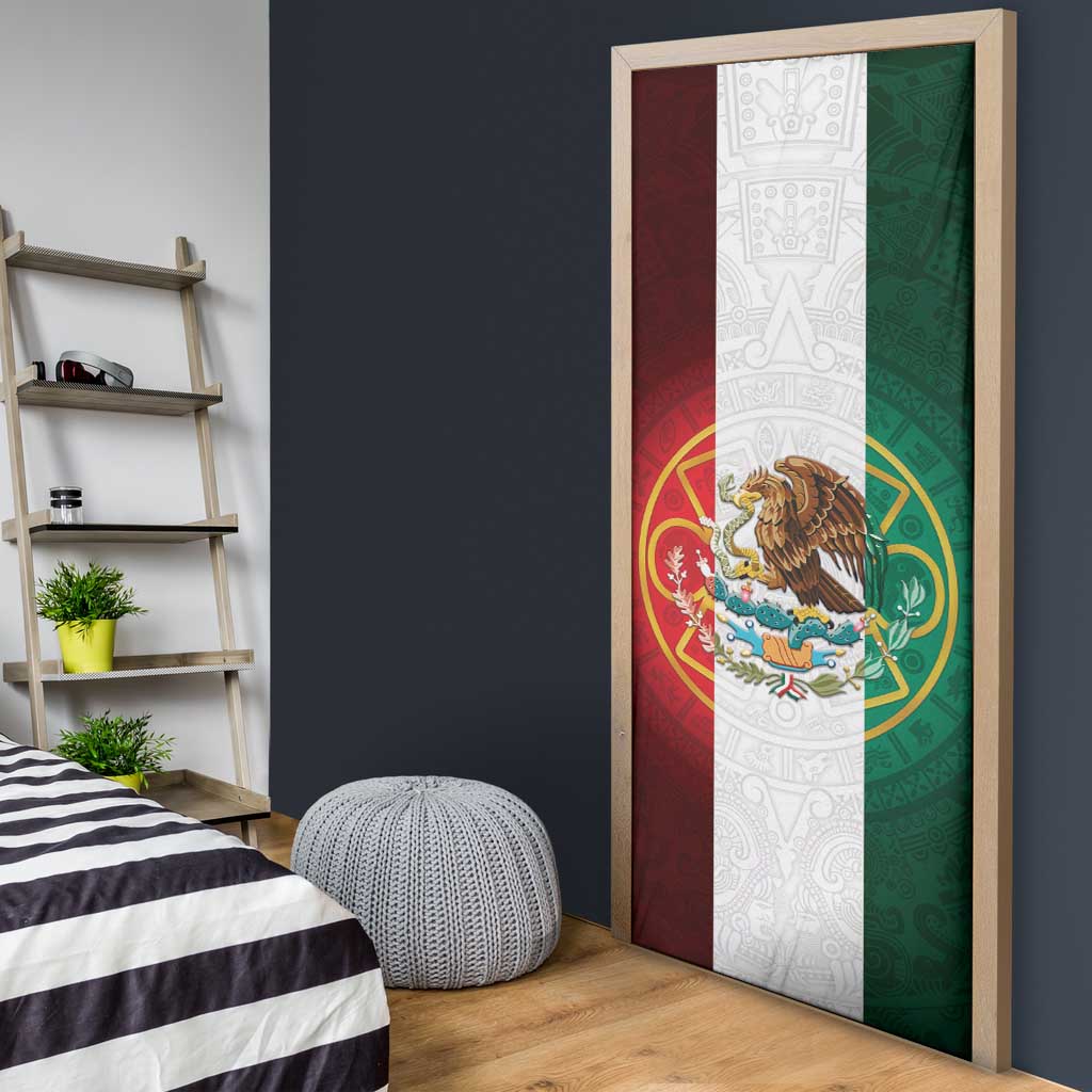 Mexico Aztec Door Cover Flag Style