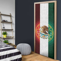 Mexico Aztec Door Cover Flag Style