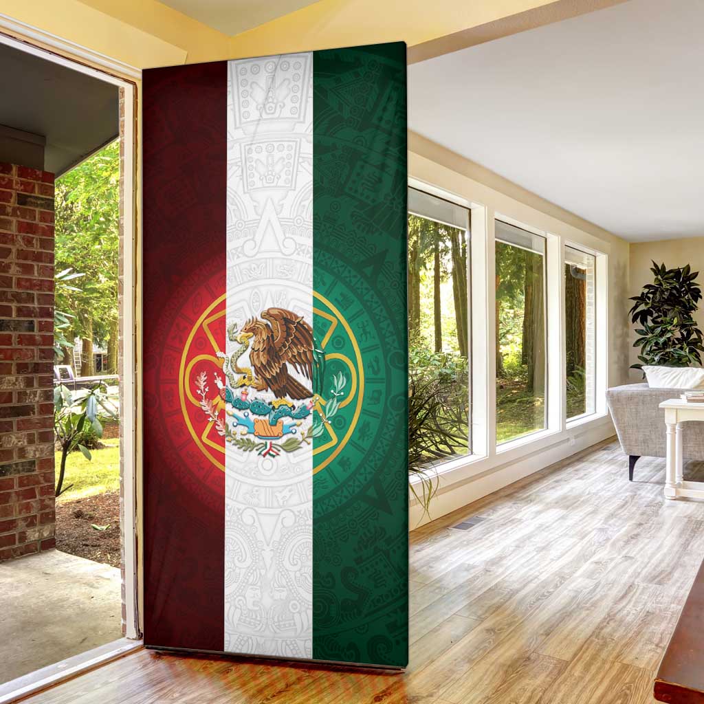 Mexico Aztec Door Cover Flag Style
