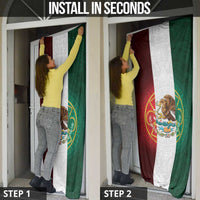 Mexico Aztec Door Cover Flag Style